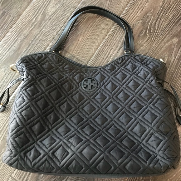 Tory burch quilted diaper bag Clearance